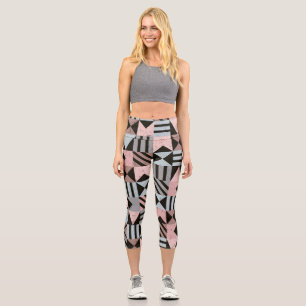 Geometrisches Muster 29 Capri Leggings