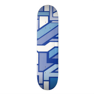 Geometrisches Muster 2 Skateboard