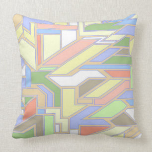 Geometrisches Muster 3 Kissen