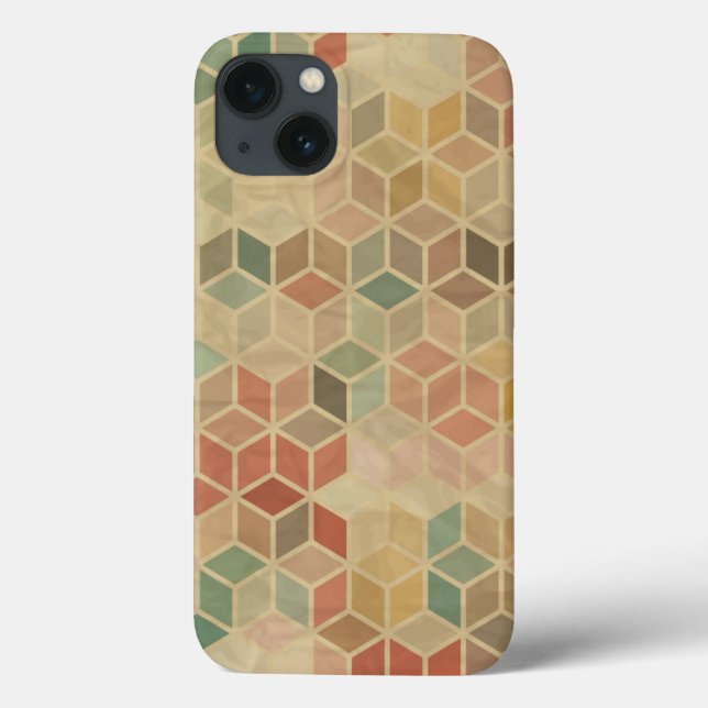 geometrisches Muster 5 Case-Mate iPhone Hülle (Rückseite)