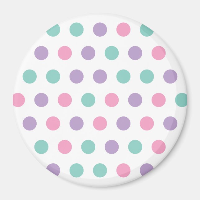 Geometrisches Muster 8 Magnet (Vorne)