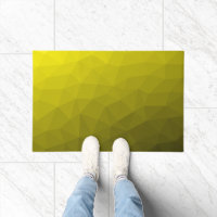 geometrisches Muster aus gelbem dunklem Ober