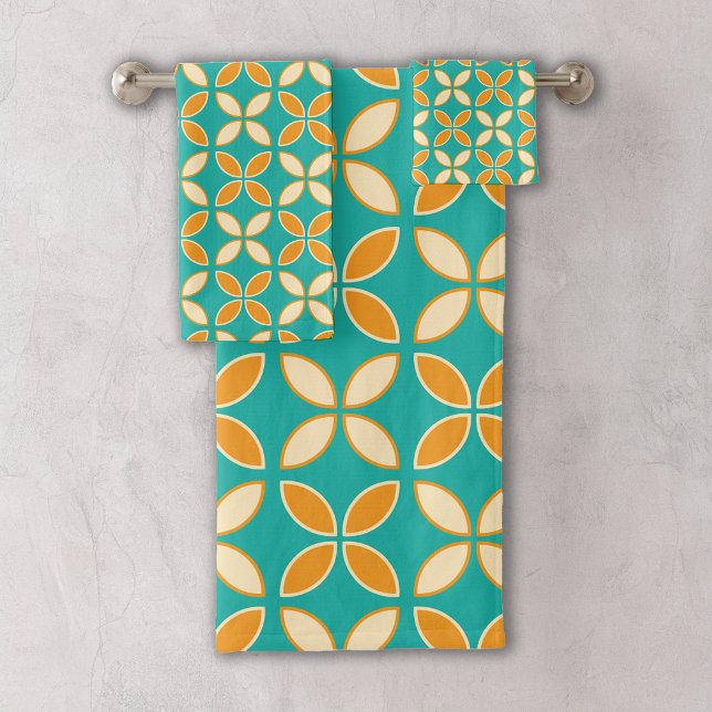 geometrisches Muster Badhandtuch Set (Von Creator hochgeladen)