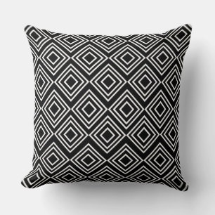 Geometrisches Muster ; Black Box Muster ; Kissen