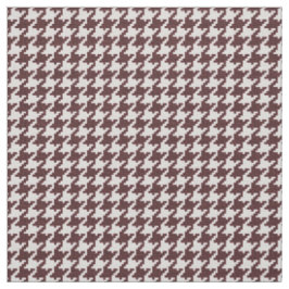 Geometrisches Muster Browns und des weißen Stoff