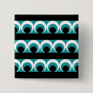 Geometrisches Muster Button