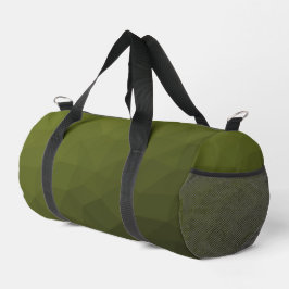 geometrisches Muster der Artengrüngefälle Duffle Bag