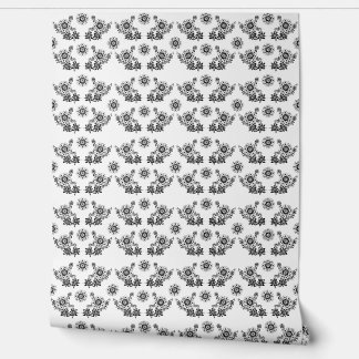 Geometrisches Muster der Blume Tapete