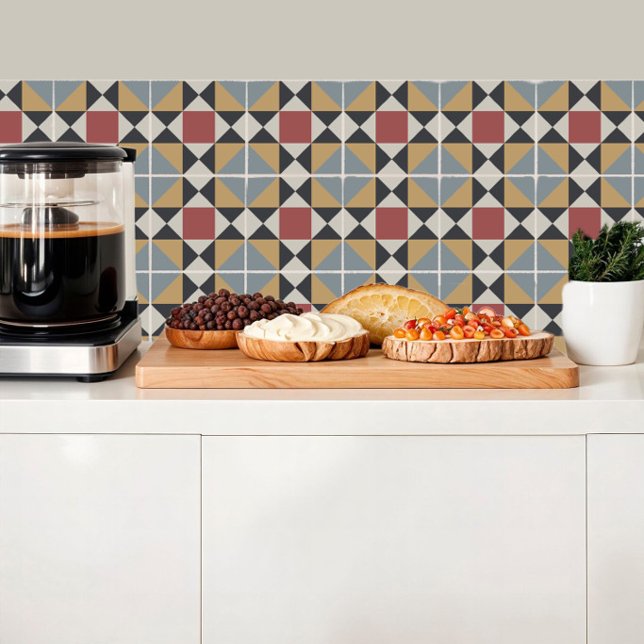 Geometrisches Muster der italienischen Villa Somme Fliese (Von Creator hochgeladen)