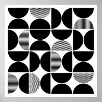 Geometrisches Muster des mittleren Jahrhunderts