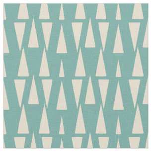 Geometrisches Muster des Retro-Mittelzentrums  Stoff