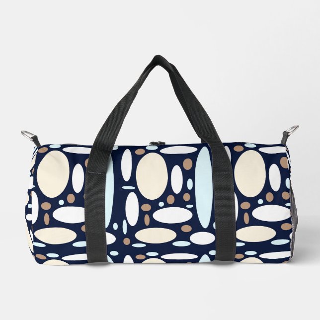 Geometrisches Muster Duffle Bag (Vorderseite)
