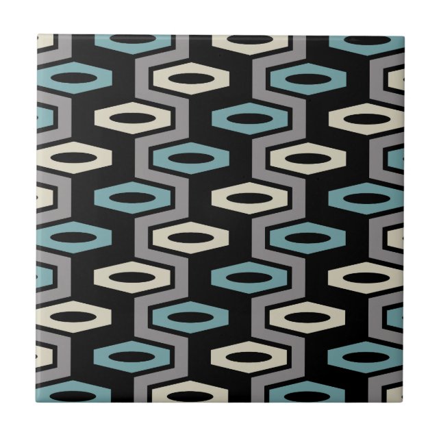 geometrisches Muster Fliese (Vorderseite)