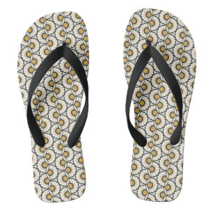 Geometrisches Muster Flip Flops