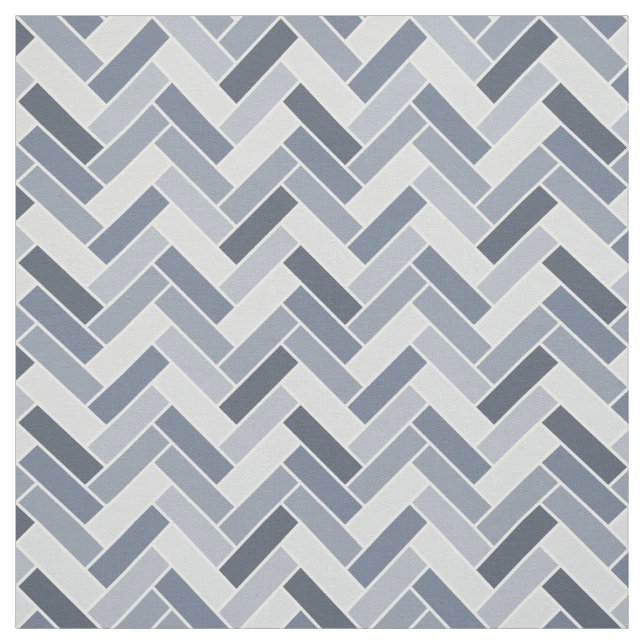 Geometrisches Muster für blaugraues Herringbone Stoff (Muster)