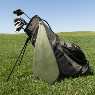 geometrisches Muster für die geometrische Struktur Golfhandtuch