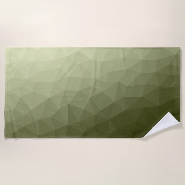 geometrisches Muster für die geometrische Struktur Strandtuch (Vorderseite)
