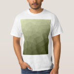 geometrisches Muster für die geometrische Struktur T-Shirt<br><div class="desc">Army grüne Gefälle geometrische Maschenmuster dreiecke ombre. Dreieck geometrische Masche mit dunkelgrauem Ober-Farbverlauf,  militärisch,  Armee,  Muster,  ombre,  Mesh,  Dreiecke,  Geometrie,  Gefälle,  cool,  Dreieck,  Grün</div>