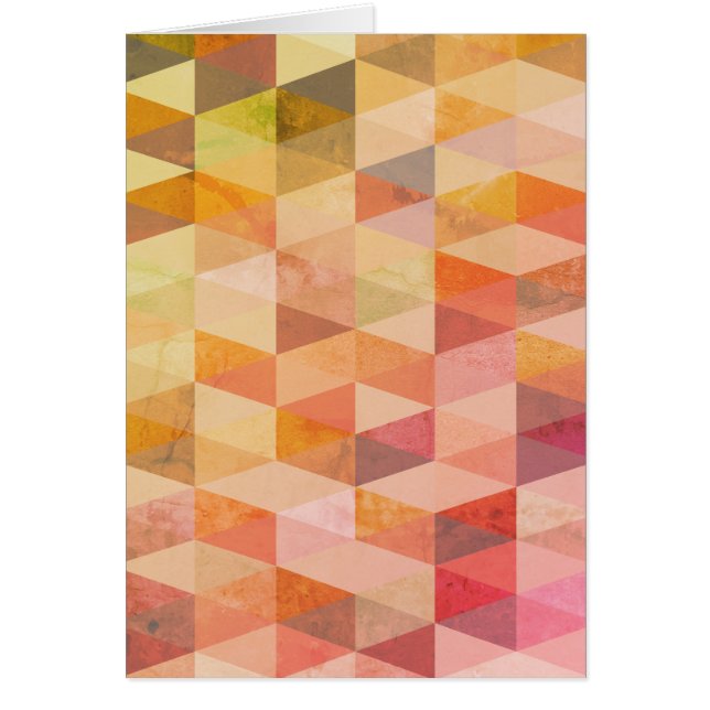 Geometrisches Muster für weiches Dreieck (Vorne)