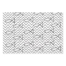 Geometrisches Muster für Zickzack Streifen