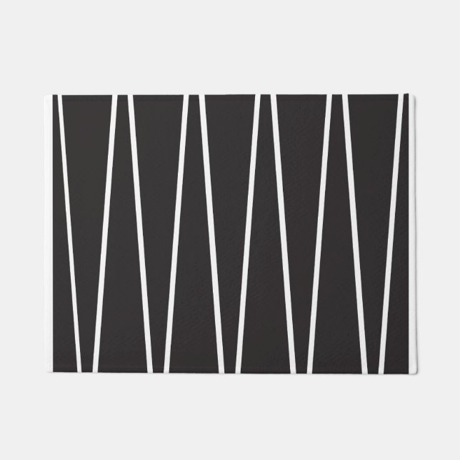 GEOMETRISCHES MUSTER FUßMATTE (Vorderseite)