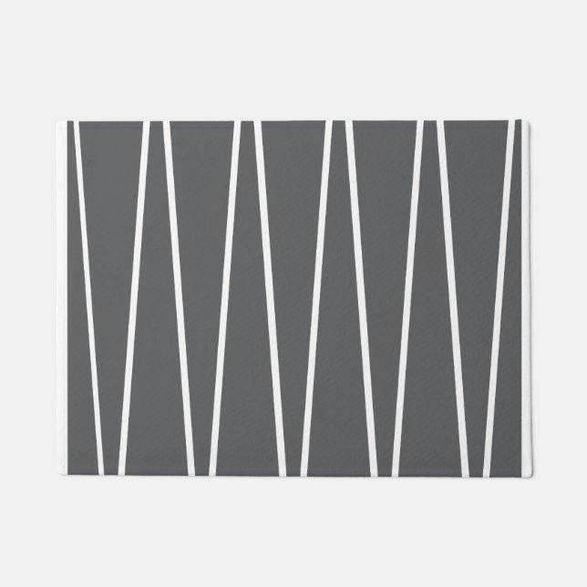 GEOMETRISCHES MUSTER FUßMATTE (Vorderseite)