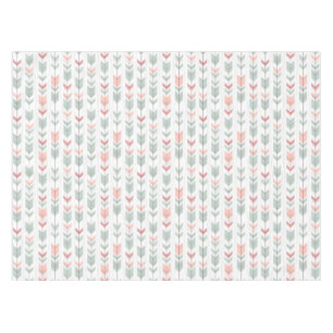 Geometrisches Muster im Retrostil Tischdecke