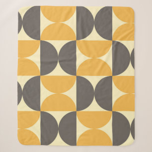 Geometrisches Muster im Stil der Mitte des 20. Jah Sherpadecke