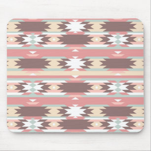 Geometrisches Muster in aztekischer Art 2 Mousepad