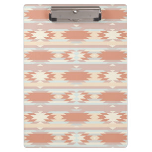 Geometrisches Muster in aztekischer Art 3 Klemmbrett