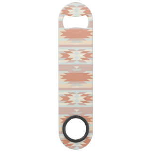 Geometrisches Muster in aztekischer Art 3 Speedflaschenöffner