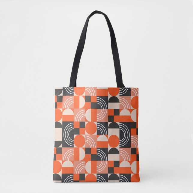 Geometrisches Muster in hellen Farbblöcken.  (Vorderseite)