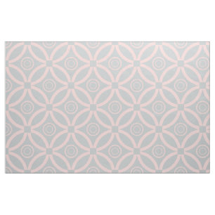 geometrisches Muster in rosa und grau Stoff