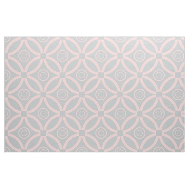 geometrisches Muster in rosa und grau Stoff (Fat Quarter (45,7 x 55,9 cm))