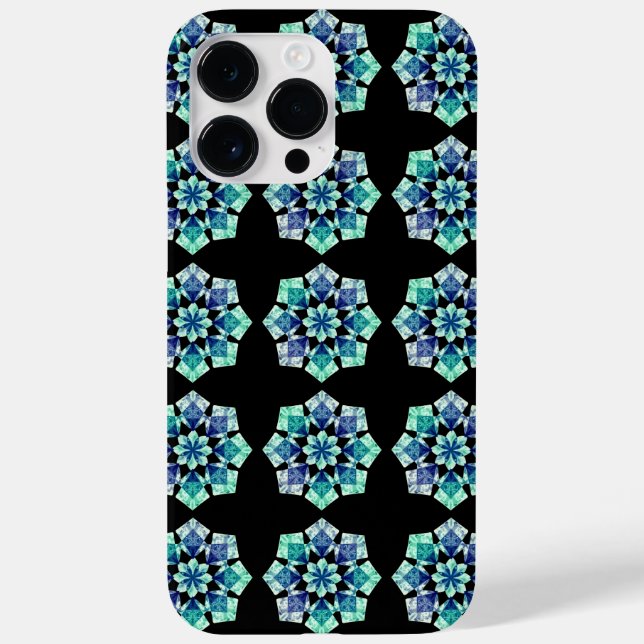 Geometrisches Muster iPhone/iPad-Gehäuse Case-Mate iPhone Hülle (Rückseite)