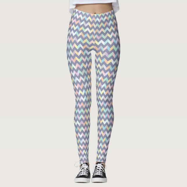 Geometrisches Muster Leggings (Vorderseite)