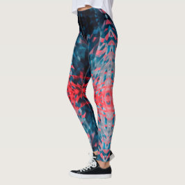 Geometrisches Muster - Leggings Abstrakter Kunst