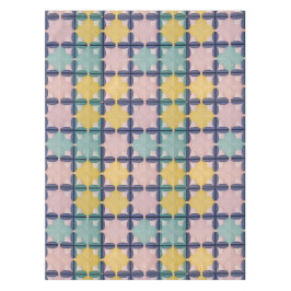 Geometrisches Muster mit lebhaften Farben Tischdecke