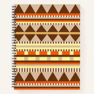 Geometrisches Muster Notizbuch