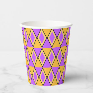 Geometrisches Muster Pappbecher