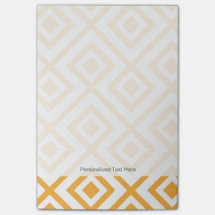 geometrisches Muster Post-it Klebezettel