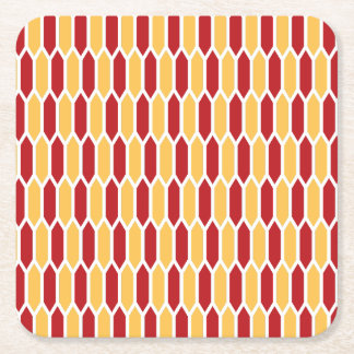 Geometrisches Muster Rechteckiger Pappuntersetzer