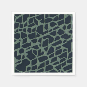 Geometrisches Muster Serviette