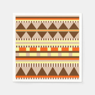 Geometrisches Muster Serviette