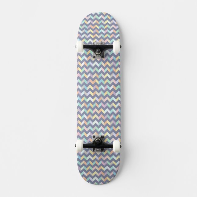 Geometrisches Muster Skateboard (Vorderseite)
