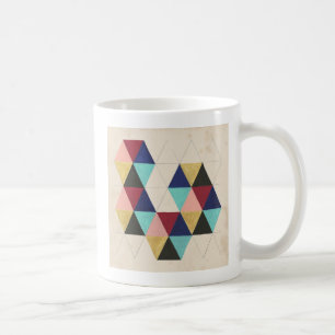 Geometrisches Muster-Spiel III Kaffeetasse