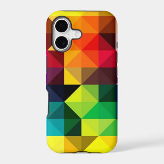 Geometrisches Muster Vector farbiges iPhone