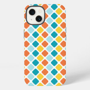 Geometrisches Muster Vintage Stylisch Modern iPhone 13 Hülle