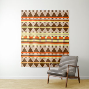 Geometrisches Muster Wandteppich