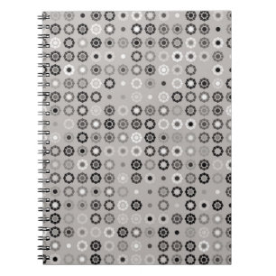 Geometrisches Musterdesign abstrakt, kunstvoll, gr Notizblock